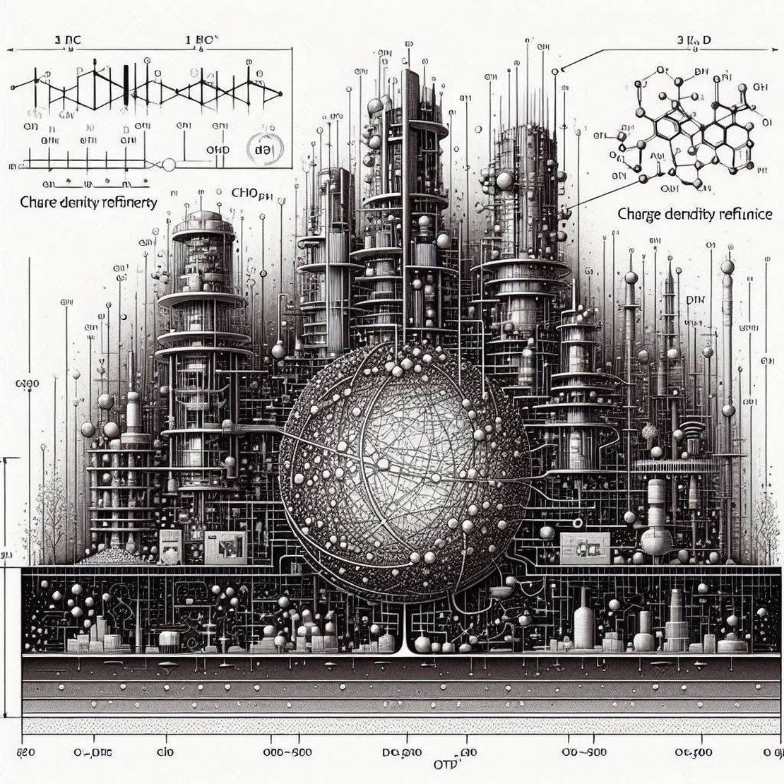 Charge Density, Density Matrices and Spin Refinement